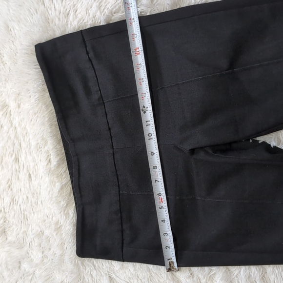 🔴BLACK FRIDAY SALE!Anthropologie Pilcro Black High-Rise Denim Ankle Zip Legging - Picture 14 of 16